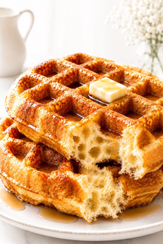 Belgian waffle recipe