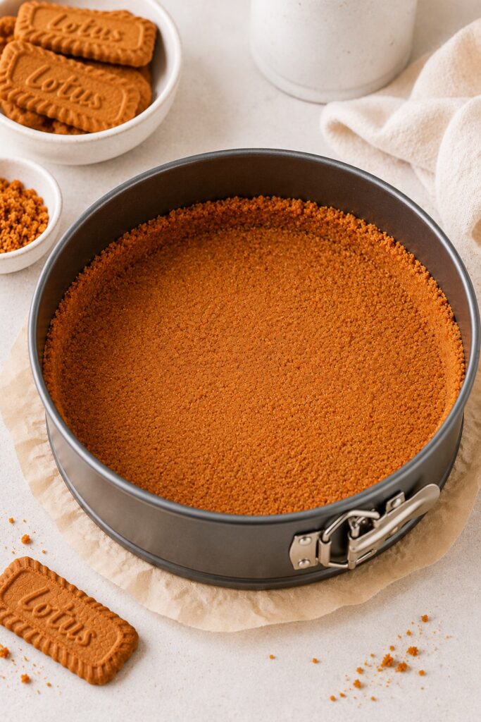 Biscoff Cheesecake Crust