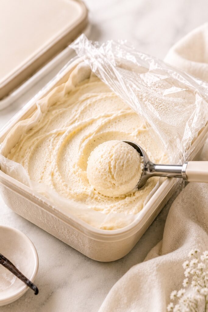 Cottage Cheese Ice Cream Storage Instructions