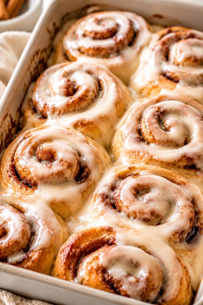 Sourdough Discard Cinnamon Rolls Fresh Baked