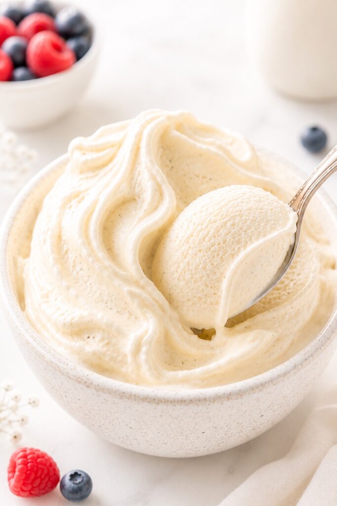 High Protein Cottage Cheese Ice Cream
