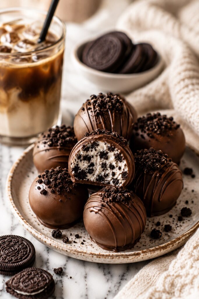 Oreo balls Serving