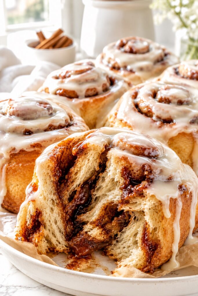 Sourdough Cinnamon Rolls