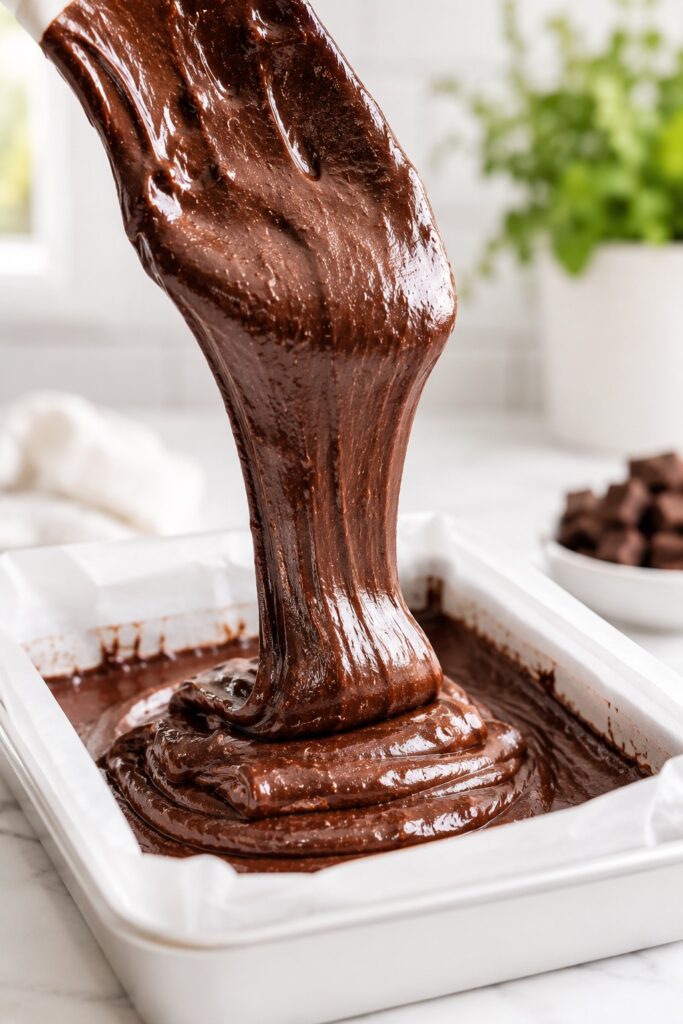 sweet potato brownies batter texture