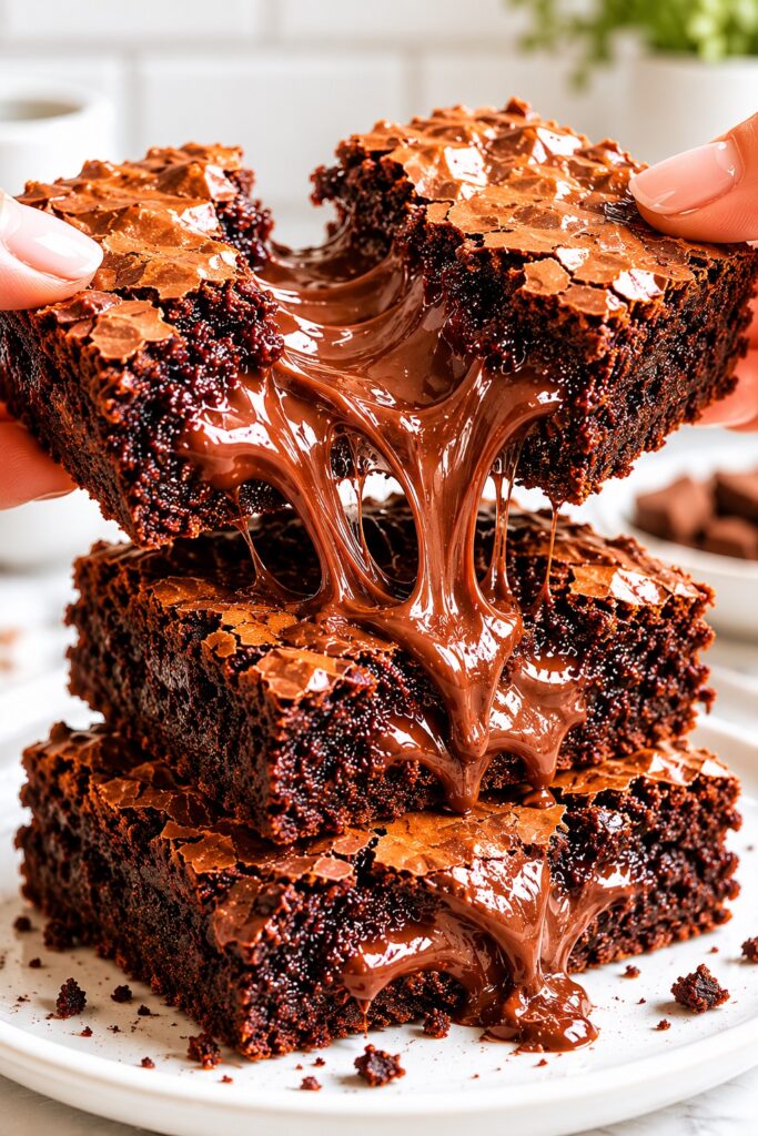 sweet potato brownies texture molten chocolate