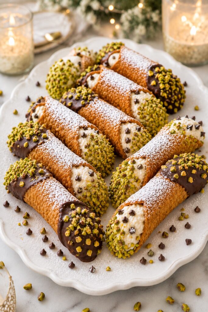 Cannoli Serving Idea