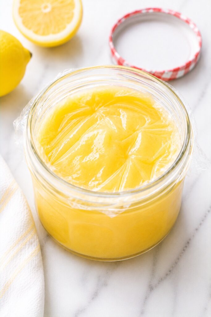 Finished Lemon Curd