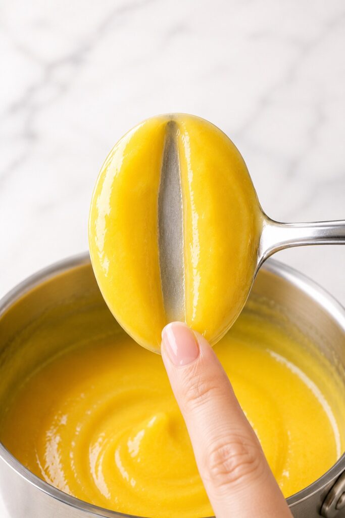 Thickening Point of lemon curd