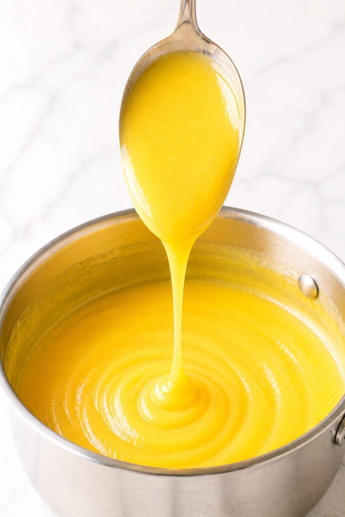 Lemon Curd Consistency