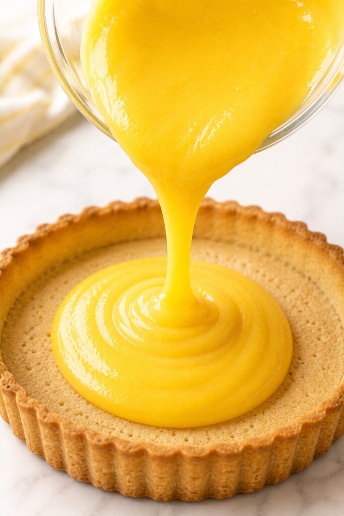 Lemon Curd Filling Tart