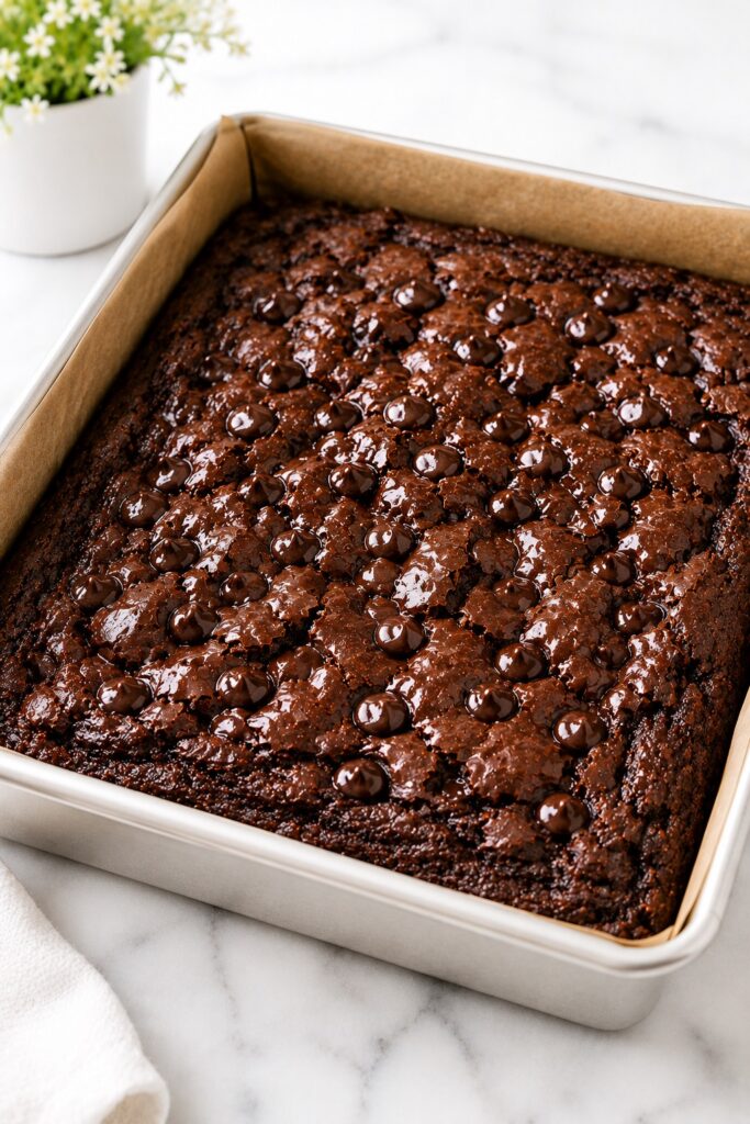 Black Bean Brownies Frsh From Oven