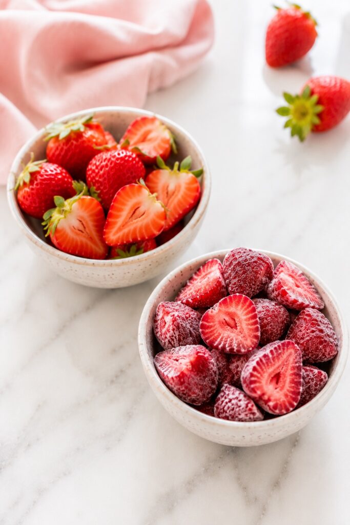 Fresh vs. Frozen Strawberries
