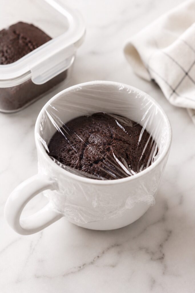 Oreo Mug Cake Storage