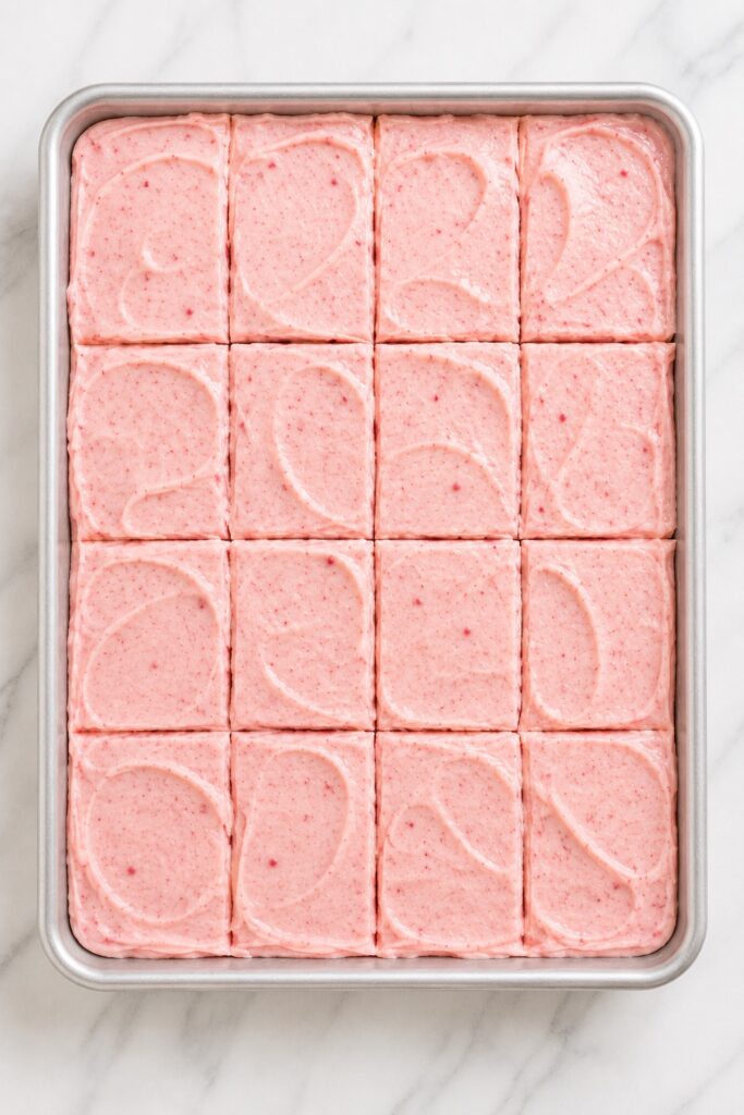 whole Strawberry Sheet Cake