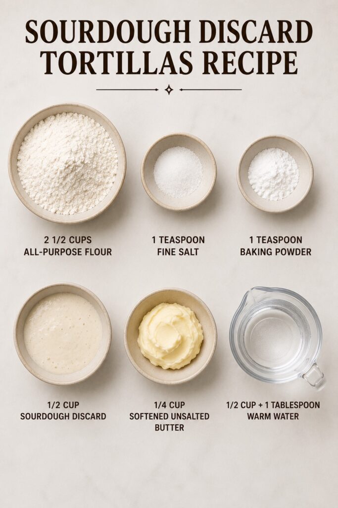 Sourdough Discard Tortillas