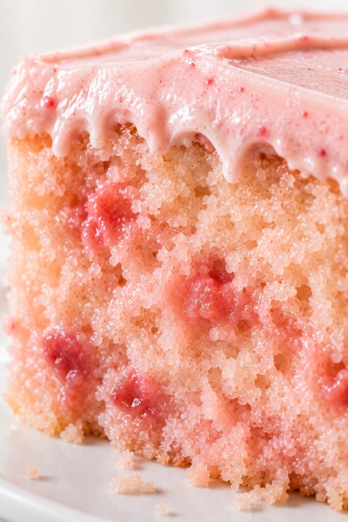 Ultra Moist Strawberry Sheet Cake