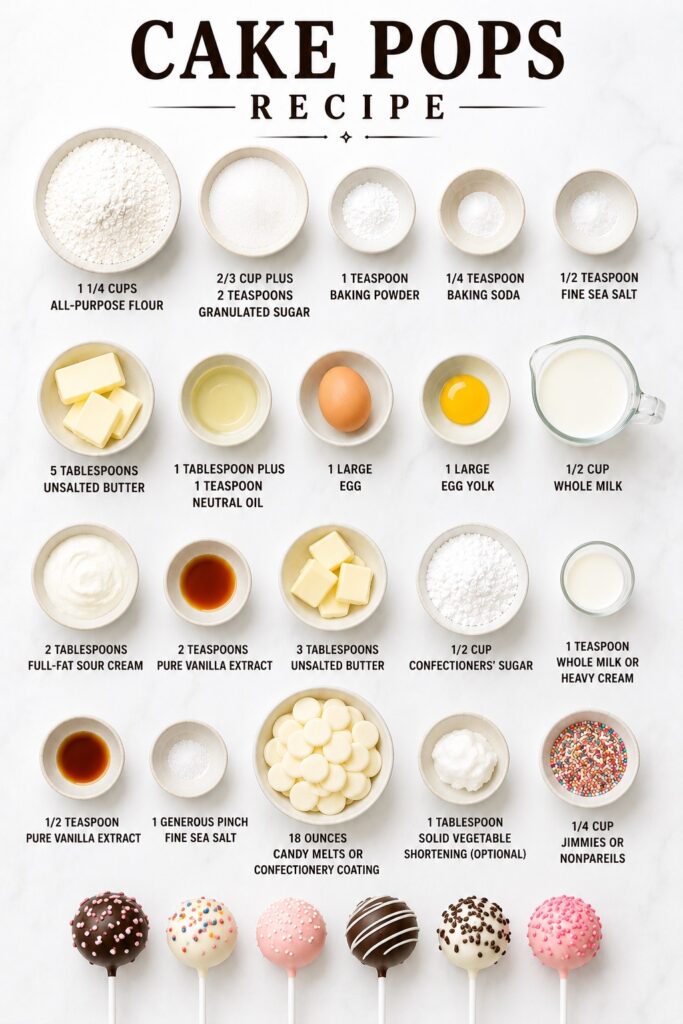 Cake Pops Ingredients
