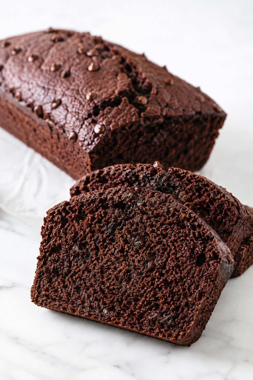 Healthy Chocolate Banana Bread